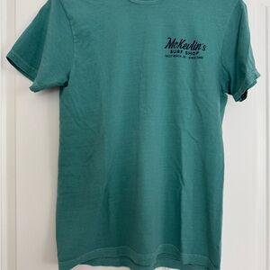 McKevlin Surf Shop Charleston Colors Teal Short Sleeve Tee